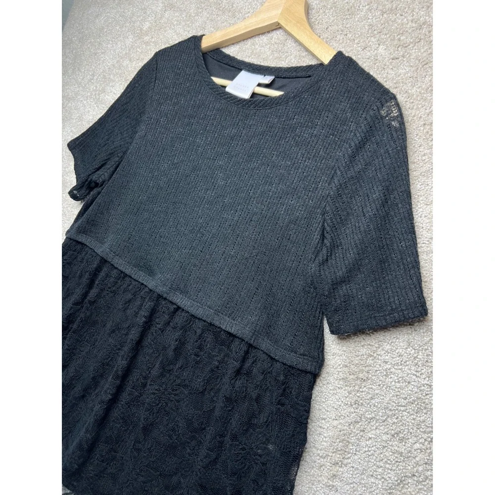 LC Lauren Conrad black lace